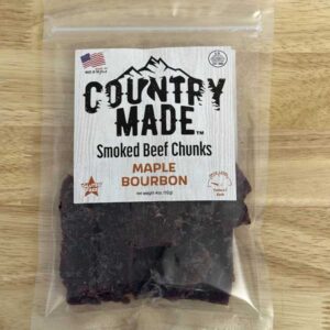 Maple Bourbon Smoked Beef Chunks