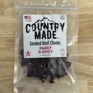 Sweet & Spicy Smoked Beef Chunks